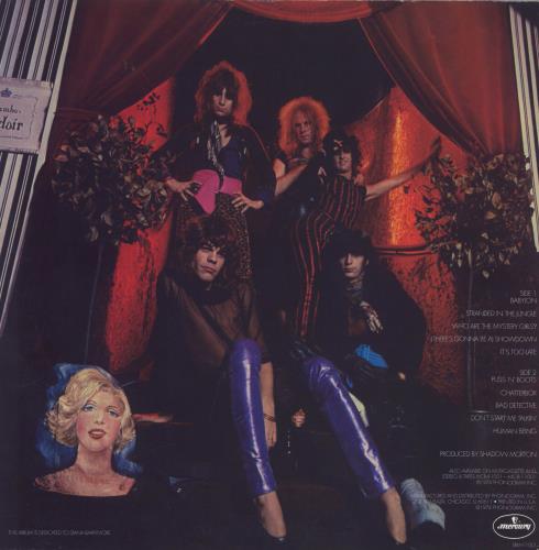 New York Dolls Too Much, Too Soon vinyl LP album (LP record) US NYDLPTO830989