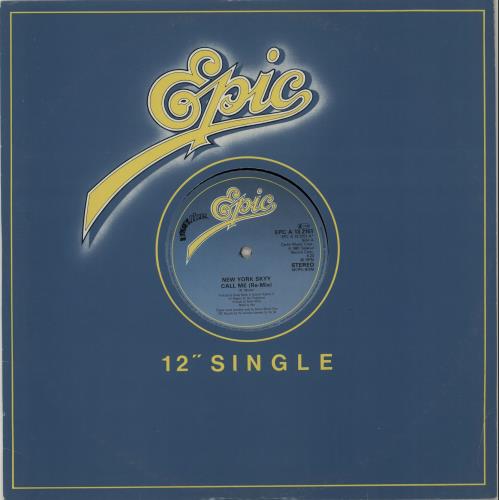 New York Skyy Call Me (Remix) 12" vinyl single (12 inch record / Maxi-single) UK YY112CA654642