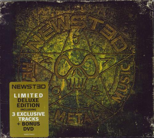 Newsted Heavy Metal Music 2-disc CD/DVD set UK NX32DHE769028