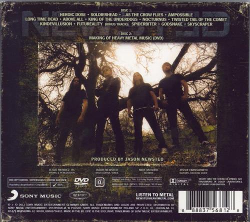 Newsted Heavy Metal Music 2-disc CD/DVD set UK NX32DHE769028