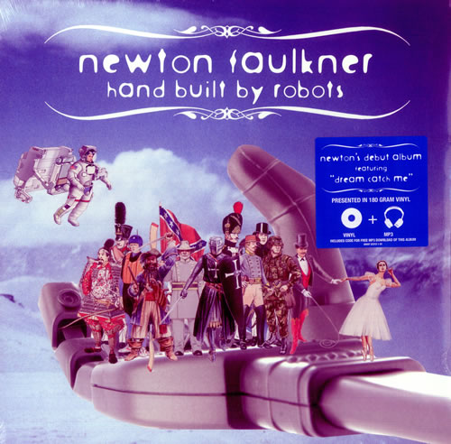 Newton Faulkner Hand Built By Robots vinyl LP album (LP record) US NFKLPHA446850