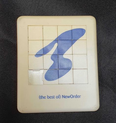 New Order The Best Of New Order memorabilia UK NEWMMTH37514