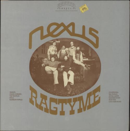 Nexus Ragtime Concert vinyl LP album (LP record) Canadian -83LPRA890494