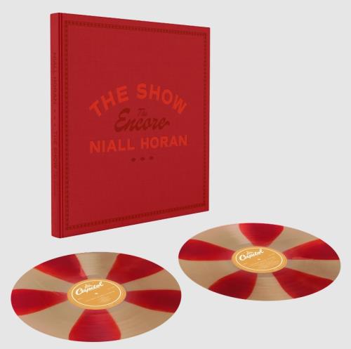 Niall Horan The Show: The Encore - Deluxe Special Edition - Red & Tan Pinwheel Vinyl - Sealed Photobook 2-LP vinyl record set (Double LP Album) UK 5JA2LTH834566