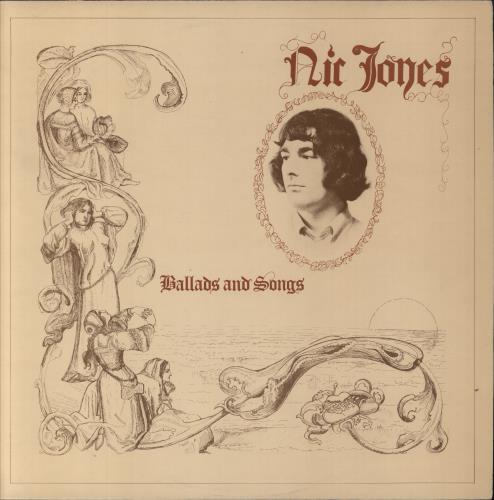 Nic Jones Ballads And Songs - Beige Label vinyl LP album (LP record) UK NJSLPBA796281
