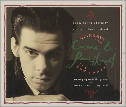 Nick Cave Crime & Punishment 4-CD album set Japanese NCV4CCR262554