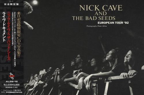 Nick Cave European Tour '92 CD single (CD5 / 5") Japanese NCVC5EU428381