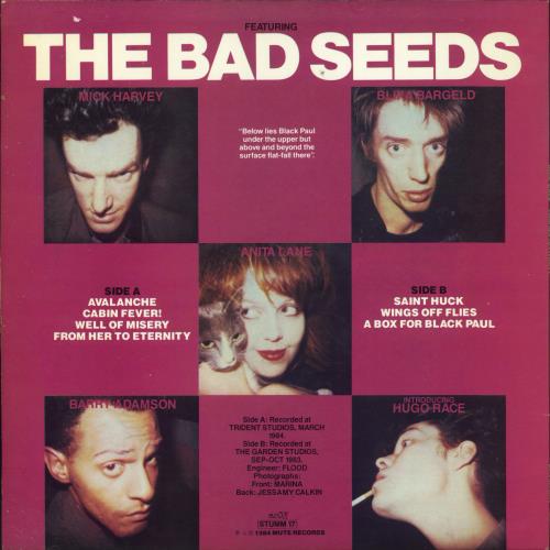 Nick Cave From Her To Eternity-VG sleeve vinyl LP album (LP record) UK NCVLPFR793728