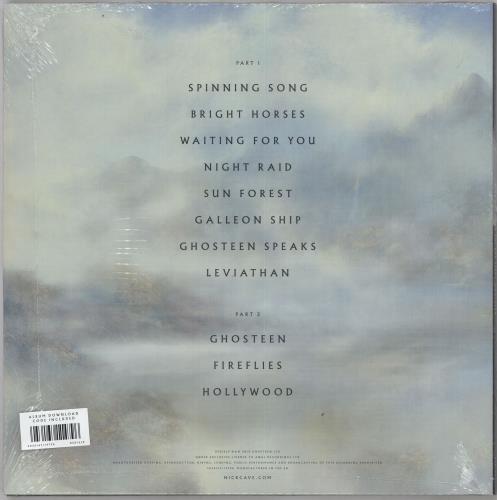 Nick Cave Ghosteen - Sealed 2-LP vinyl record set (Double LP Album) UK NCV2LGH733486