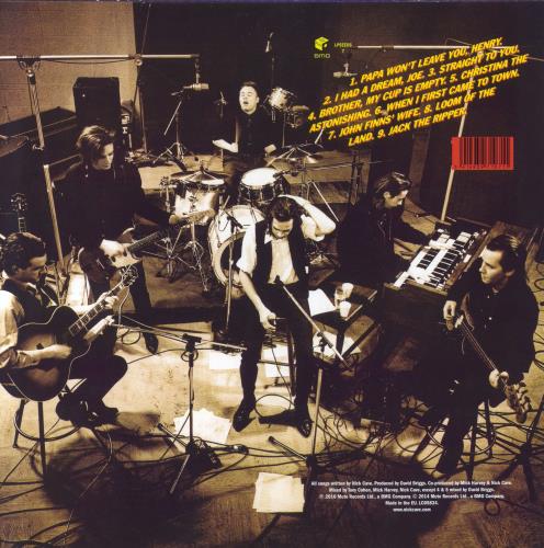 Nick Cave Henry's Dream - 180gram vinyl LP album (LP record) UK NCVLPHE830517