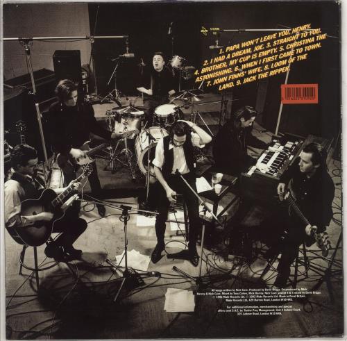 Nick Cave Henry's Dream - Complete - Autographed vinyl LP album (LP record) UK NCVLPHE710346