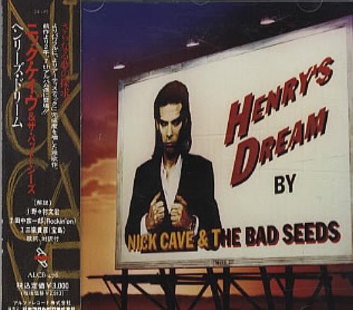 Nick Cave Henry's Dream CD album (CDLP) Japanese NCVCDHE118491
