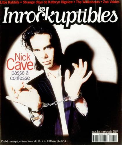 Nick Cave Les Inrockuptibles magazine French NCVMALE450975