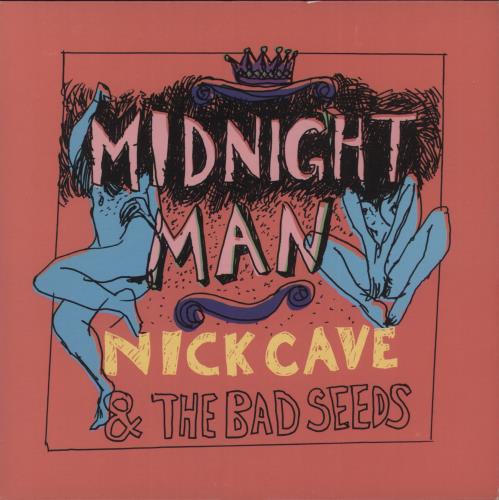 Nick Cave Midnight Man 7" vinyl single (7 inch record / 45) UK NCV07MI891531