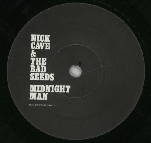 Nick Cave Midnight Man 7" vinyl single (7 inch record / 45) UK NCV07MI891531