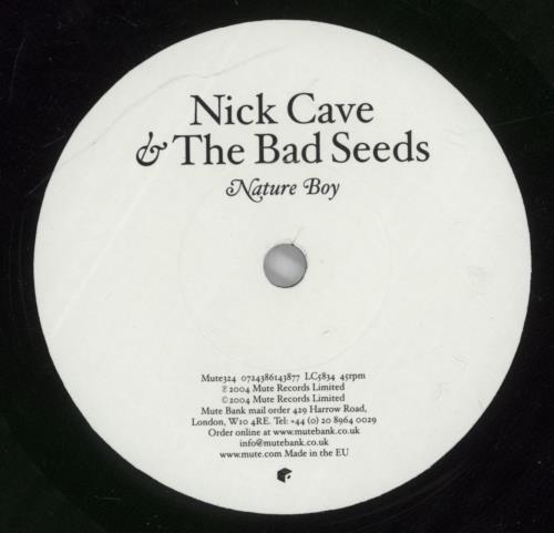 Nick Cave Nature Boy 7" vinyl single (7 inch record / 45) UK NCV07NA296808