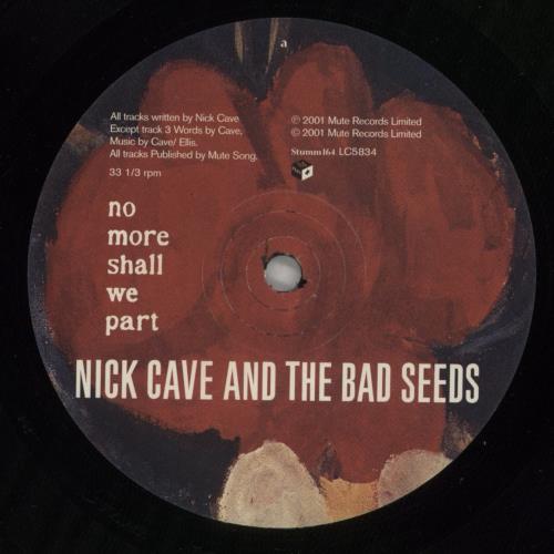 Nick Cave No More Shall We Part 2-LP vinyl record set (Double LP Album) UK NCV2LNO886798
