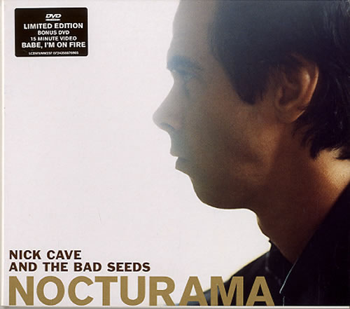 Nick Cave Nocturama 2-disc CD/DVD set UK NCV2DNO234535