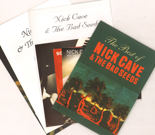 Nick Cave Quantity of Newsletters, Postcards & Poster memorabilia UK NCVMMQU638409