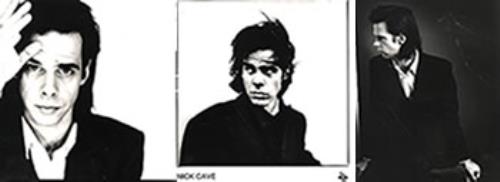Nick Cave Set Of 3 Promo Photographs photograph UK NCVPHSE311554