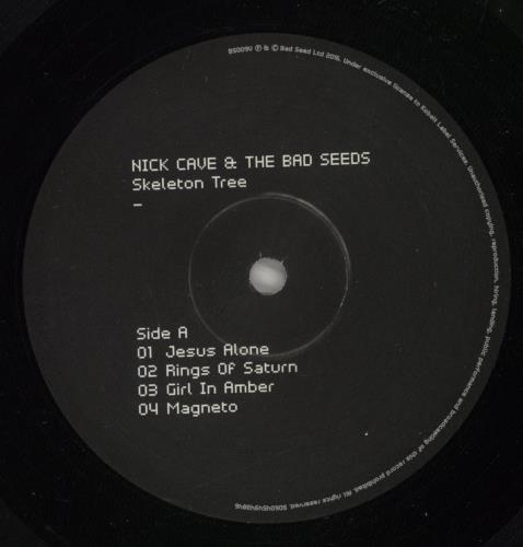 Nick Cave Skeleton Tree vinyl LP album (LP record) UK NCVLPSK667463