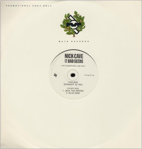 Nick Cave Straight To You 12" vinyl single (12 inch record / Maxi-single) UK NCV12ST434123