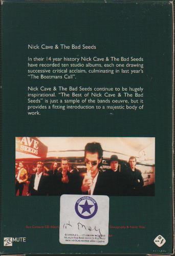 Nick Cave The Best Of - Promo Box Set CD Album Box Set UK NCVDXTH646210