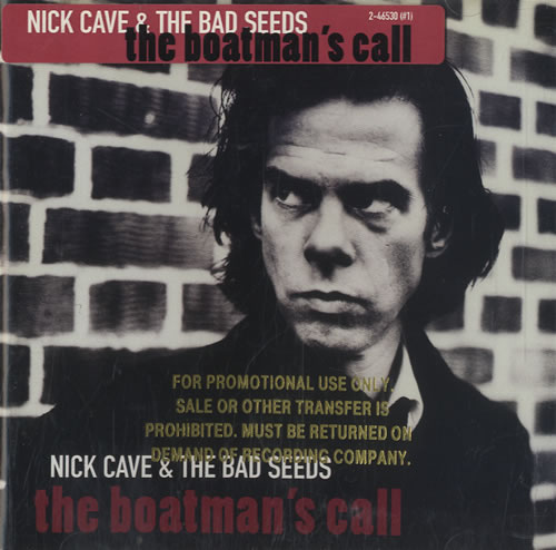 Nick Cave The Boatman's Call - gold promo stamped CD album (CDLP) US NCVCDTH484262