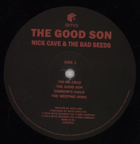 Nick Cave The Good Son vinyl LP album (LP record) UK NCVLPTH845920