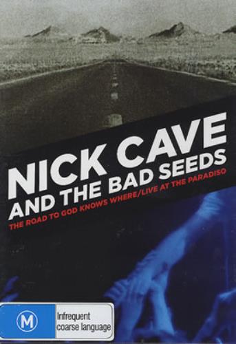 Nick Cave The Road To God Knows Where / Live At The Paradiso DVD Australian NCVDDTH356034