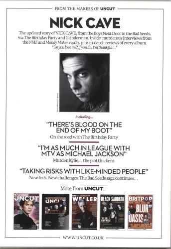 Nick Cave The Ultimate Music Guide magazine UK NCVMATH703703