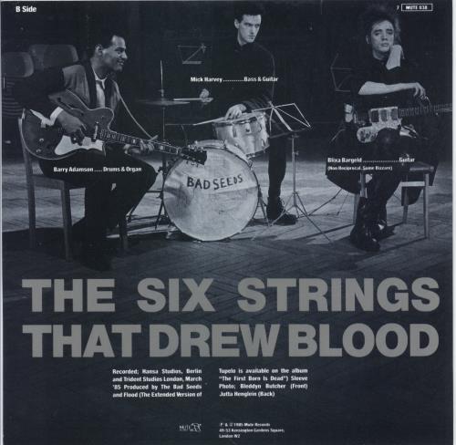 Nick Cave Tupelo 7" vinyl single (7 inch record / 45) UK NCV07TU163124