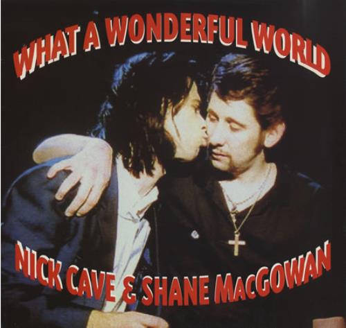 Nick Cave What A Wonderful World 12" vinyl single (12 inch record / Maxi-single) UK NCV12WH159435