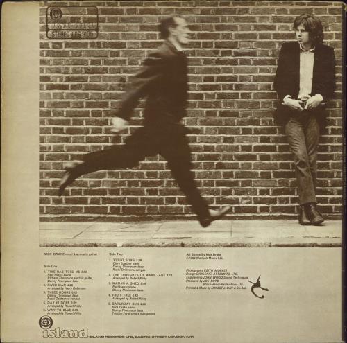 Nick Drake Five Leaves Left - 2nd - VG vinyl LP album (LP record) UK N-DLPFI810336