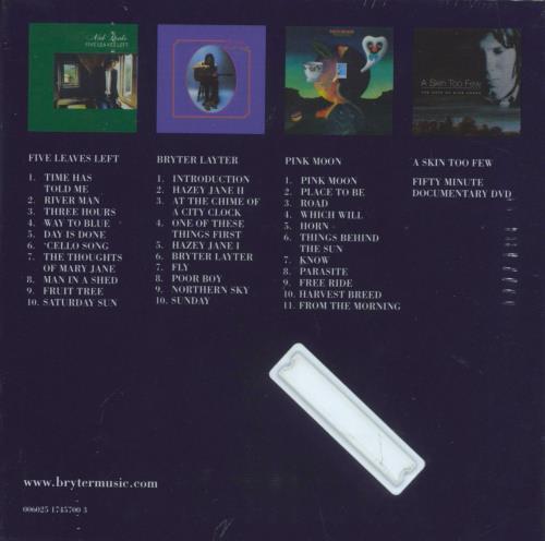 Nick Drake Fruit Tree - Sealed 3-disc CD/DVD Set UK N-D3DFR414317