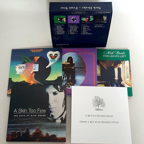 Nick Drake Fruit Tree 3-disc CD/DVD Set UK N-D3DFR765642