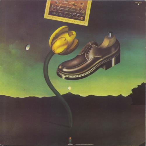 Nick Drake Pink Moon - Blue Label with negative inner vinyl LP album (LP record) UK N-DLPPI801740