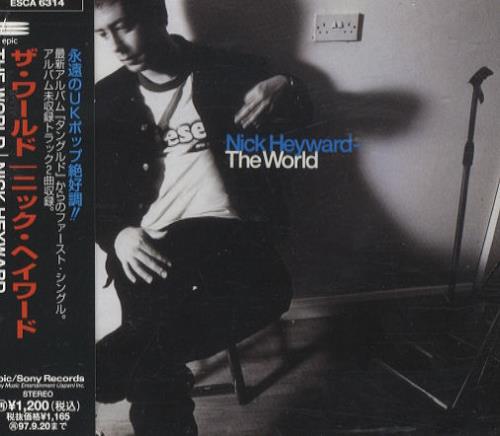 Nick Heyward The World CD single (CD5 / 5") Japanese N-HC5TH276137