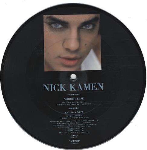 Nick Kamen Nobody Else 7" vinyl picture disc (7 inch picture disc single) UK KAM7PNO70662
