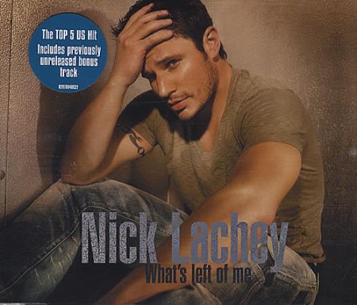 Nick Lachey What's Left Of Me CD single (CD5 / 5") UK NCYC5WH386705