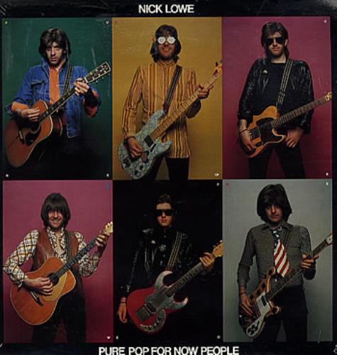 Nick Lowe Pure Pop For Now People vinyl LP album (LP record) US LOWLPPU295792