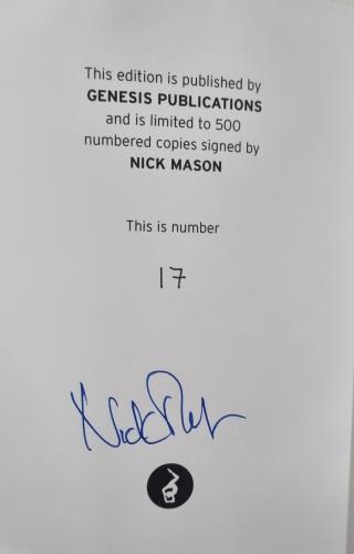 Nick Mason Inside Out - A Box of Delights book UK NKMBKIN368687