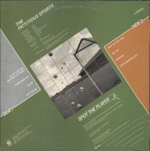 Nick Mason Nick Mason's Fictitious Sports vinyl LP album (LP record) Spanish NKMLPNI855631