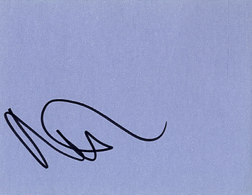 Nick Mason Page From An Autograph Book memorabilia UK NKMMMPA606849