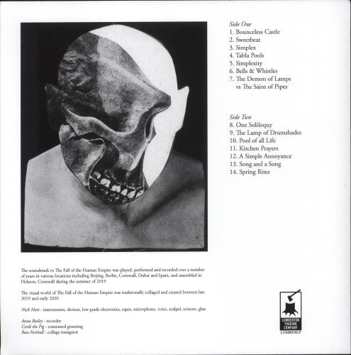 Nick Mott The Fall of the Human Empire vinyl LP album (LP record) UK 9KCLPTH878419