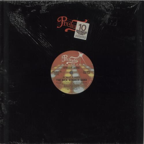 Nick Straker Straight Ahead 12" vinyl single (12 inch record / Maxi-single) UK ICK12ST664521
