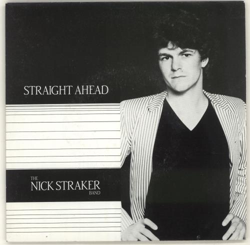Nick Straker Straight Ahead 7" vinyl single (7 inch record / 45) UK ICK07ST702256