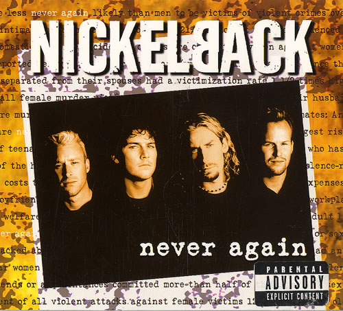Nickelback Never Again CD 2 CD single (CD5 / 5") UK NLCC5NE454644