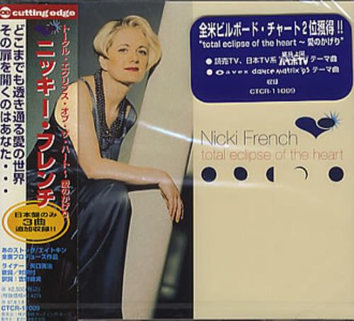 Nicki French Total Eclipse Of The Heart CD album (CDLP) Japanese NKFCDTO66587