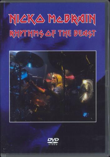 Nicko McBrain Rhythms Of The Beast DVD UK NMCDDRH794733